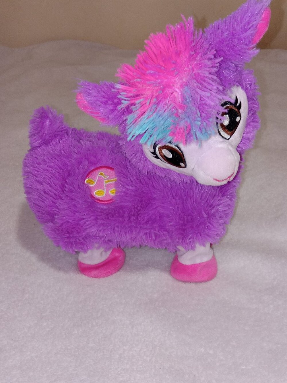 Pets Alive Boppi Booty Shaking Llama Animated Dance Stuffed Animal - Tested